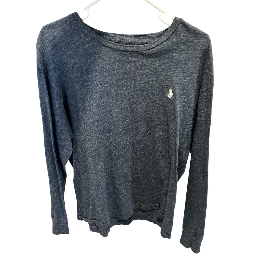 Polo Ralph‎ Lauren Men's Size M Blue Custom Slim Fit Shirt Long Sleeve